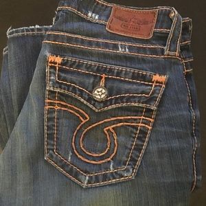 Big star bootcut buckle jeans. Size 29 long